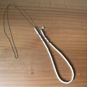 Love Poppy beaded necklace